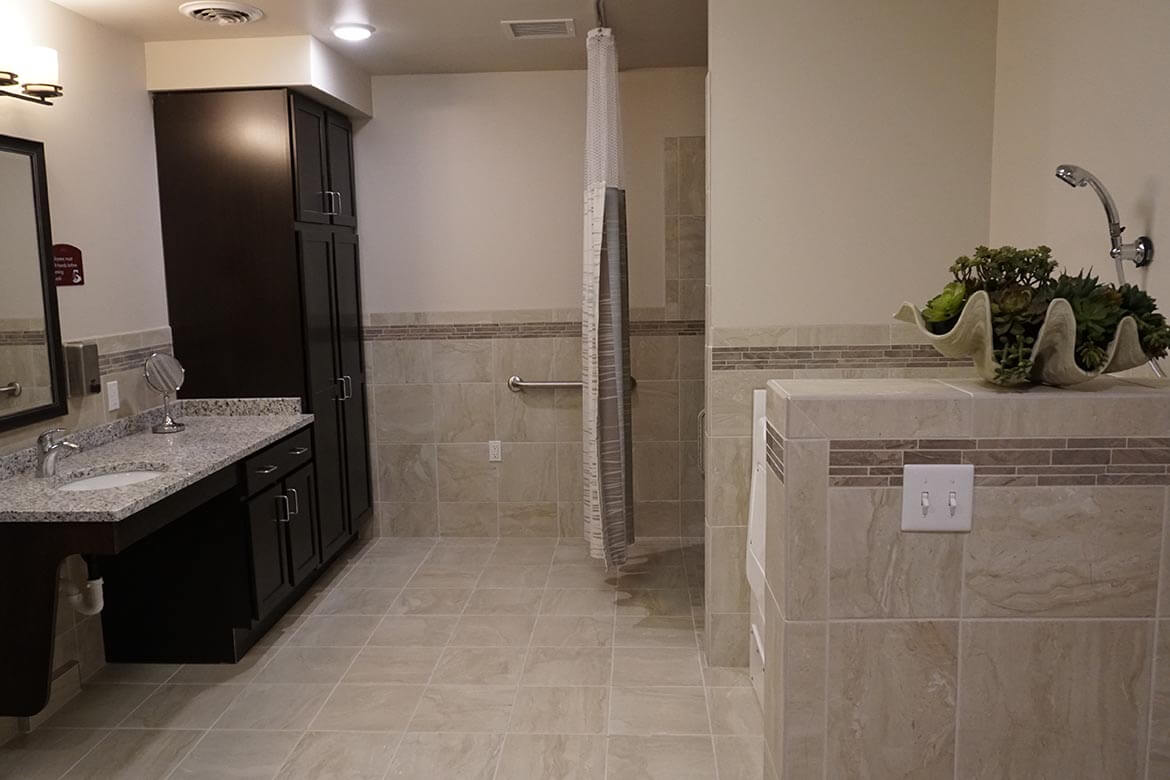 On-site spa offers a tranquil and relaxing environment.